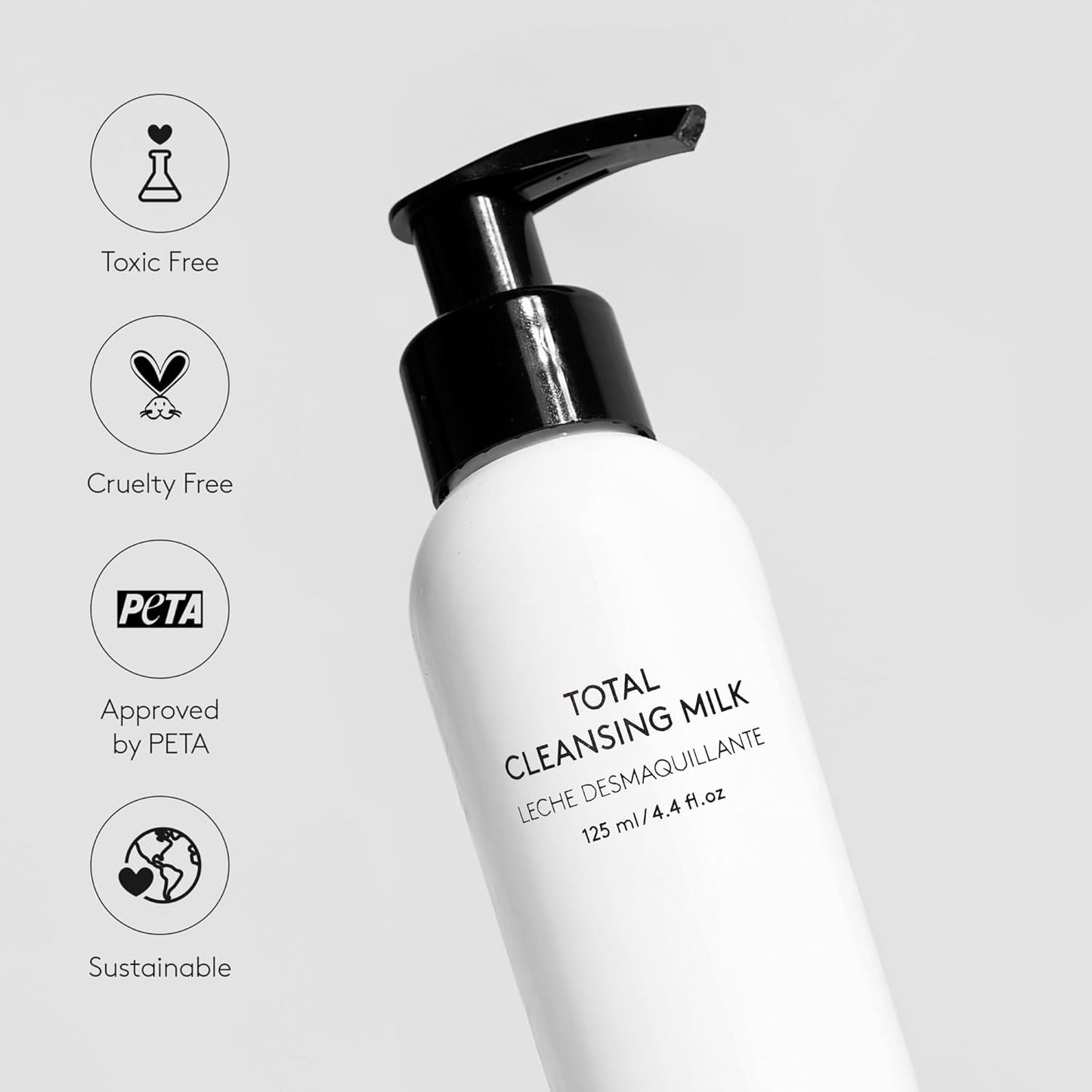 COCUNAT Cleansing Milk 125ml – Coconut Oil Make‑Up Remover (Silicone & Paraben Free)