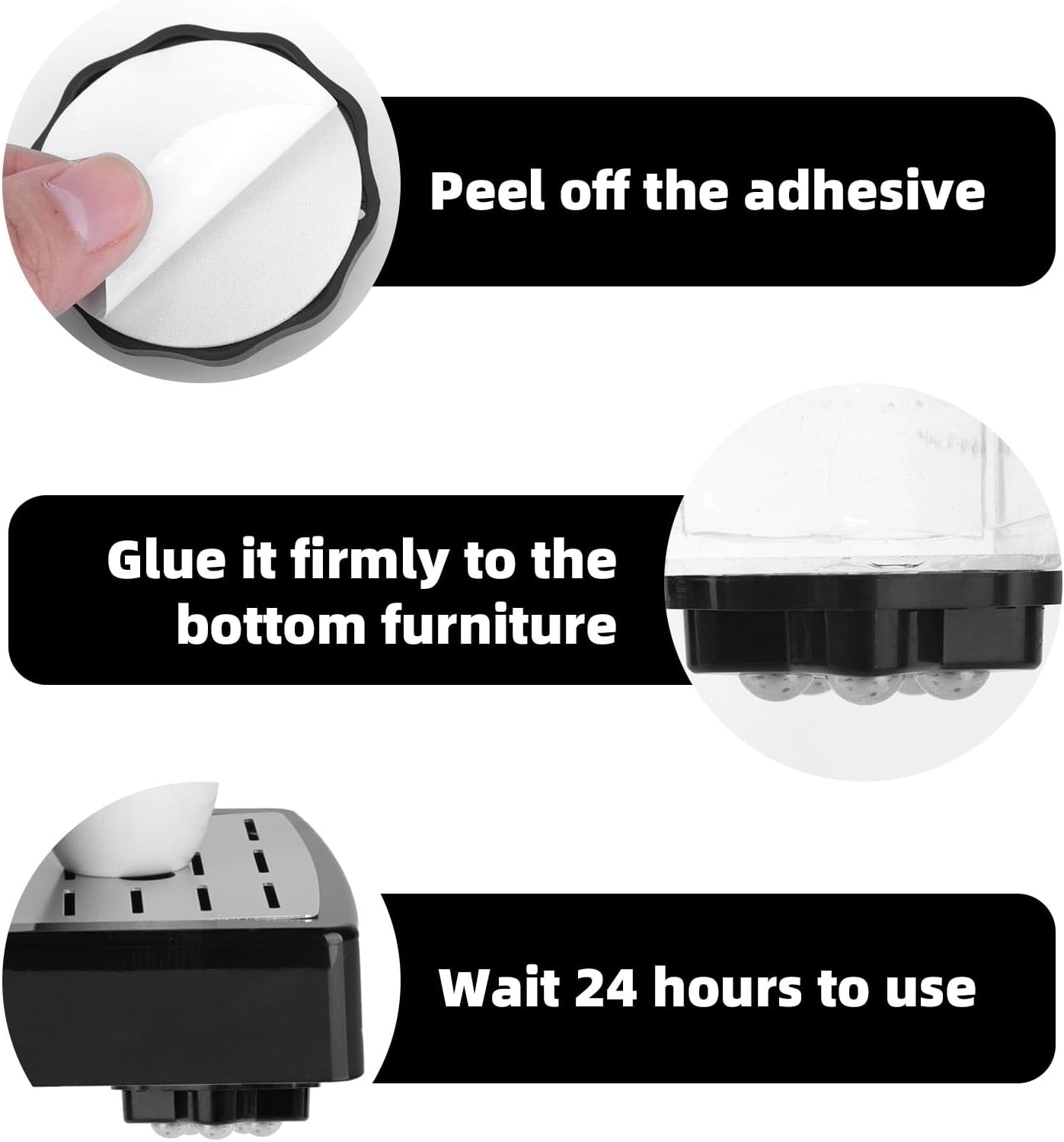 Countertop Appliance Furniture Sliders Self Adhesive Pads B0F1T97CFB