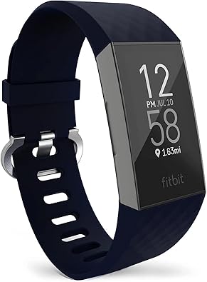 Fitbit Charge 4 3 Replacement Strap Adjustable Silicone Sport Band
