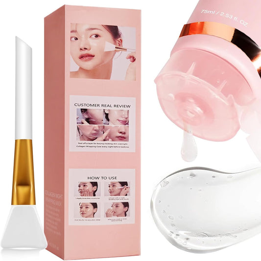 Collagen Overnight Wrapping Peel-Off Facial Mask – Deep Hydration & Radiance