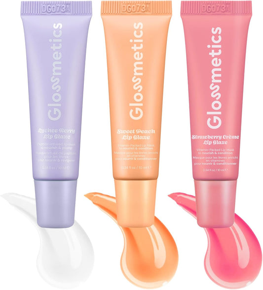 Glossmetics Glossy & Glazed Overnight Lip Mask – Hydrating Fruit Butter Gloss