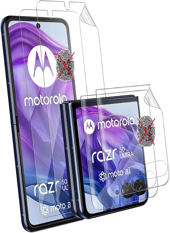 Hydrogel Screen Protector Matte Anti Glare Motorola Razr 50 Ultra