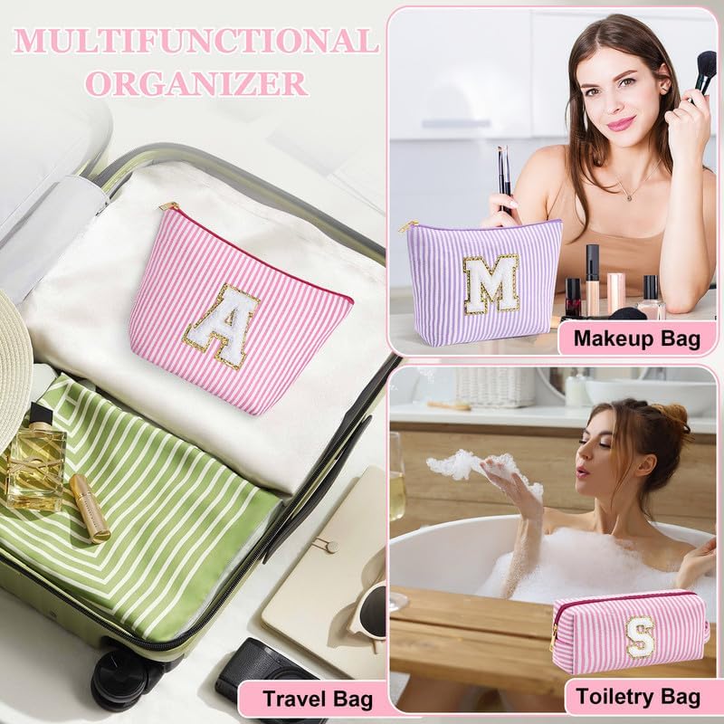 Personalised Makeup Bag Cosmetic Travel Pouch Custom Name Gift