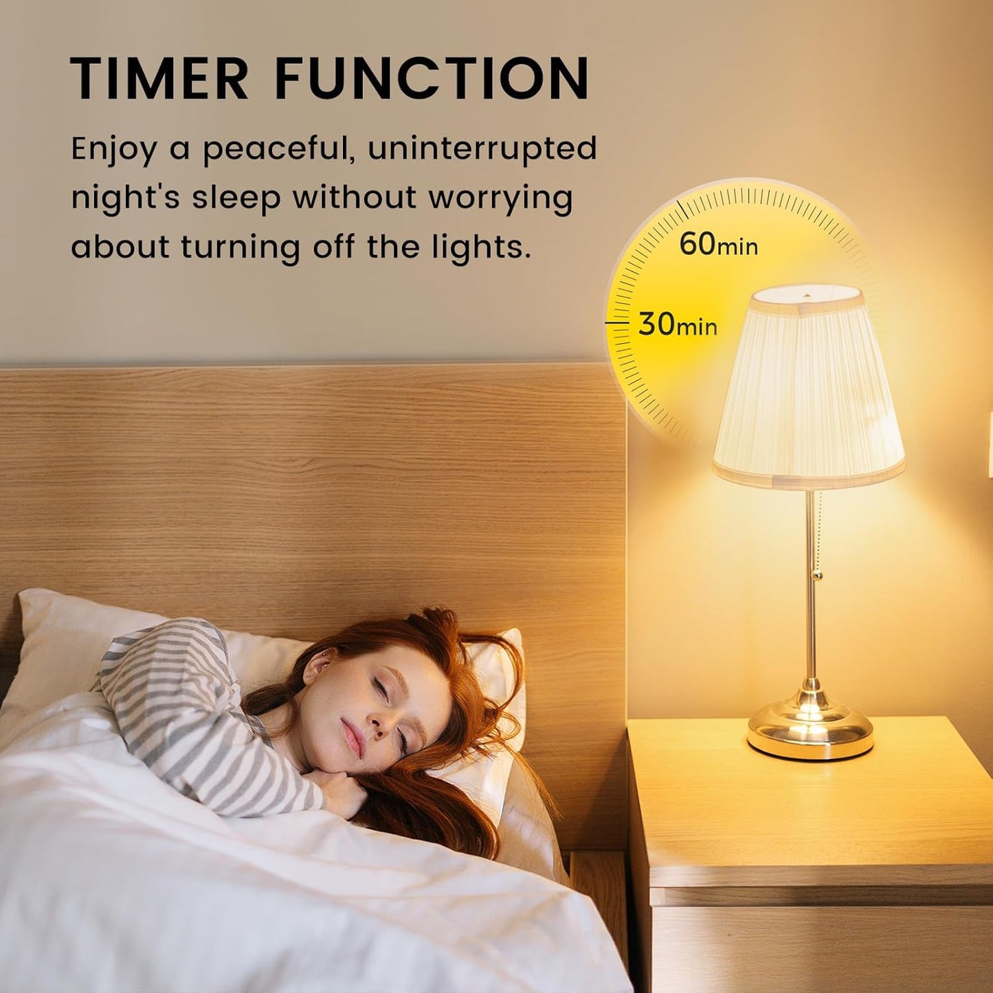 B22 LED Dimmable Light Bulb Remote Stepless 3000K-6000K A70