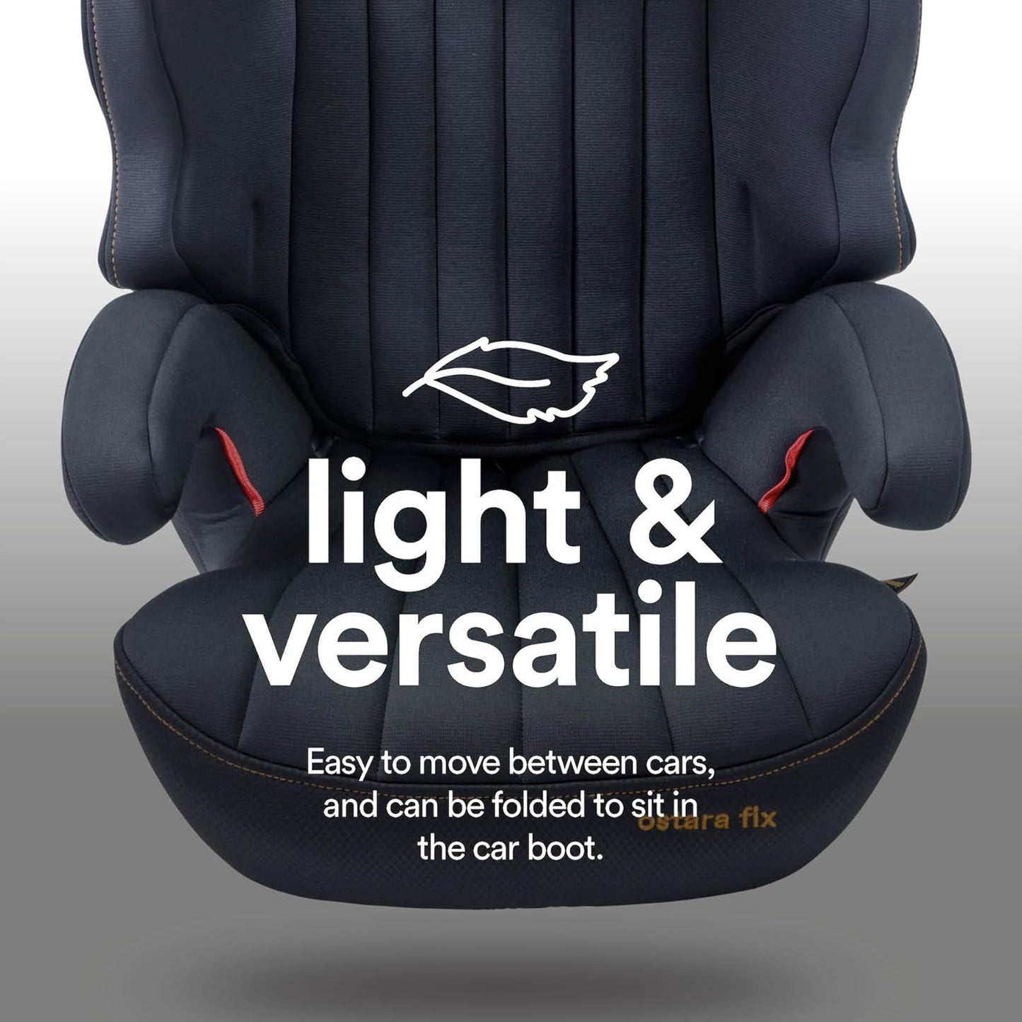 Apramo Ostara Fix Auto Eco High‑Back Booster Seat