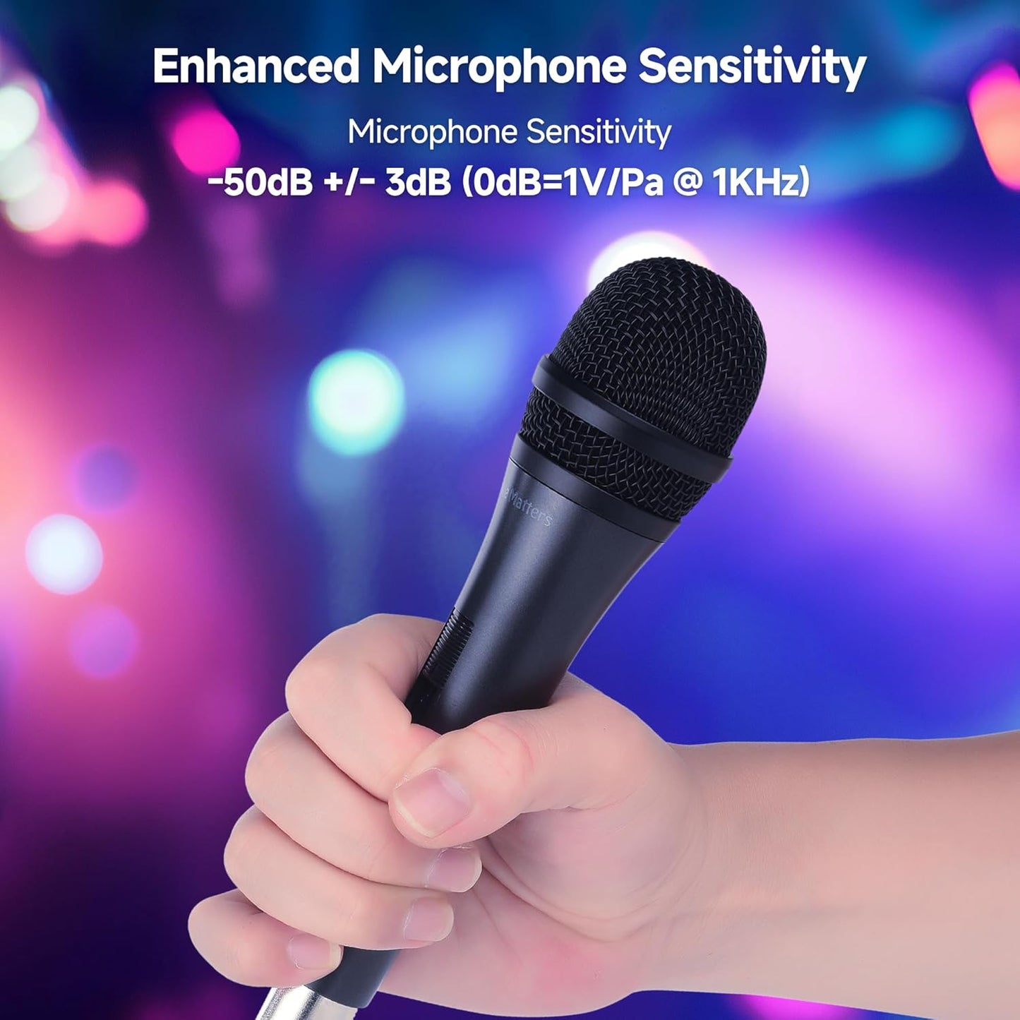 Cable Matters 2-Pack Cardioid Dynamic Vocal Microphones