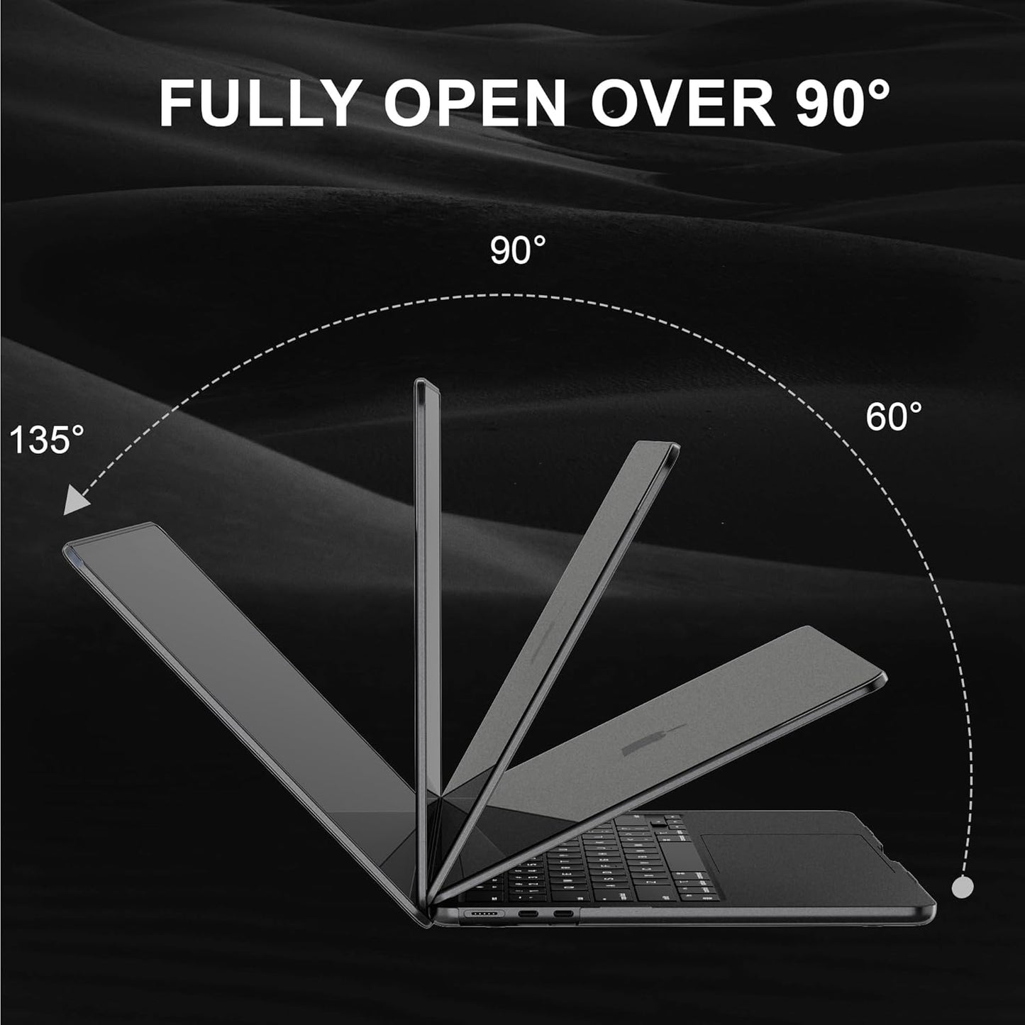 MacBook Air 13.6 Case Ultra Thin Protective Hard Shell Cover B0DQKZP1HH