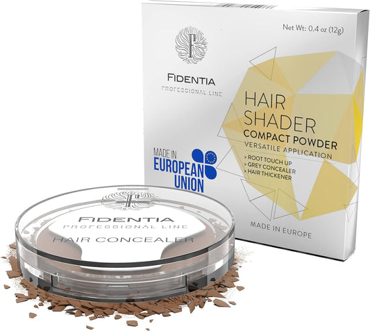 Fidentia Hair Shader Root Touch‑Up Concealer – Instant Grey Root Coverage Powder