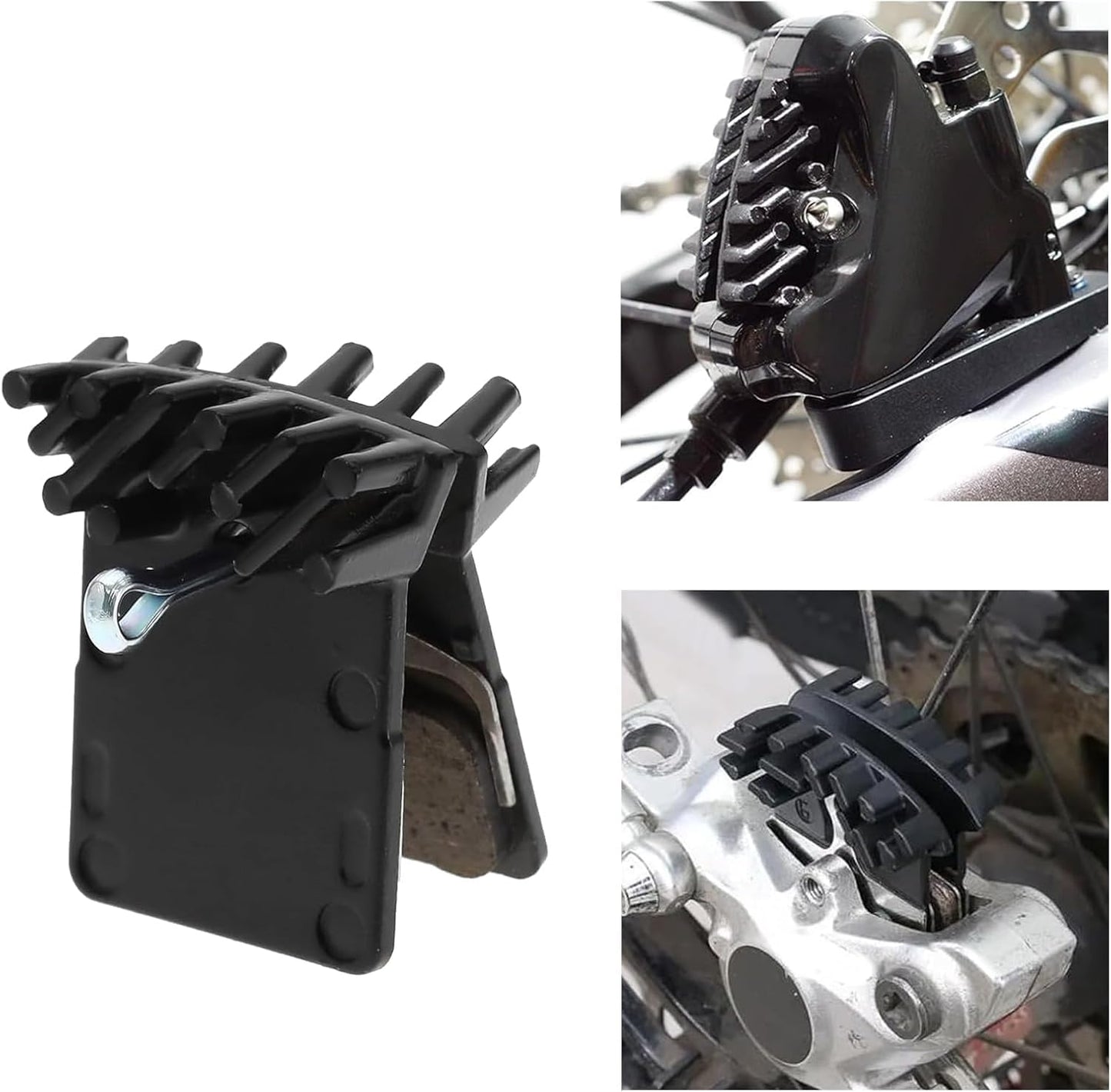 Bike Disc Brake Pads Cooling Fin Spring Set Wear Resistant PJ0224 B0DT47DNQY