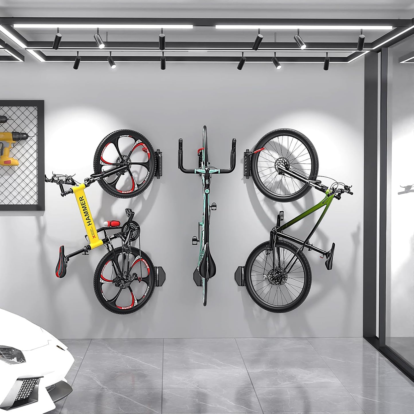 Housolution Vertical Bike Wall Hanger Storage Rack MTB Holder