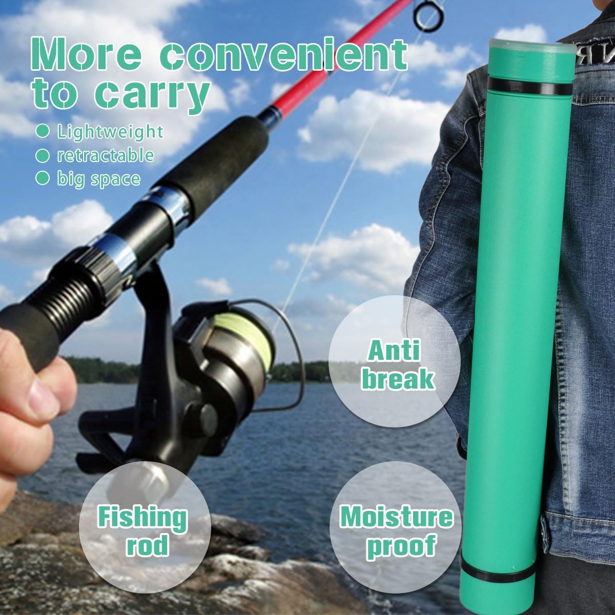 Extendable Document & Poster Tube Carrier with Strap