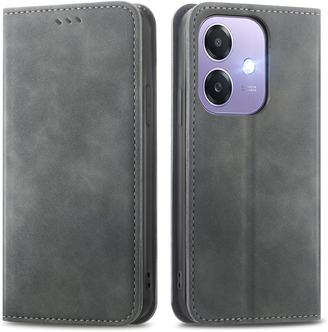 OPPO A60 5G / A40 4G Wallet Case PU Leather Magnetic Flip Cover B0DGQHZ99Q