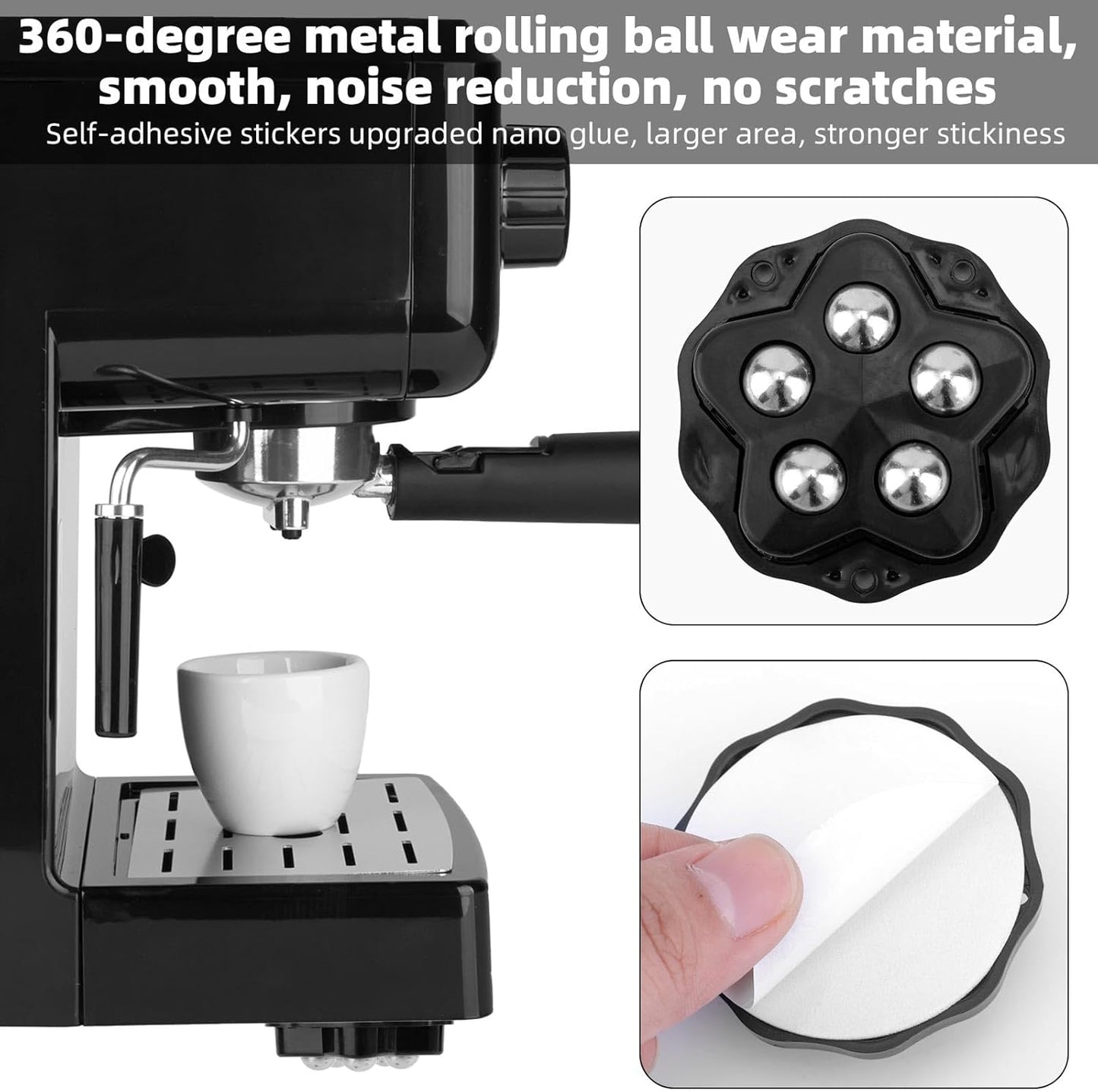 Countertop Appliance Furniture Sliders Self Adhesive Pads B0F1T97CFB