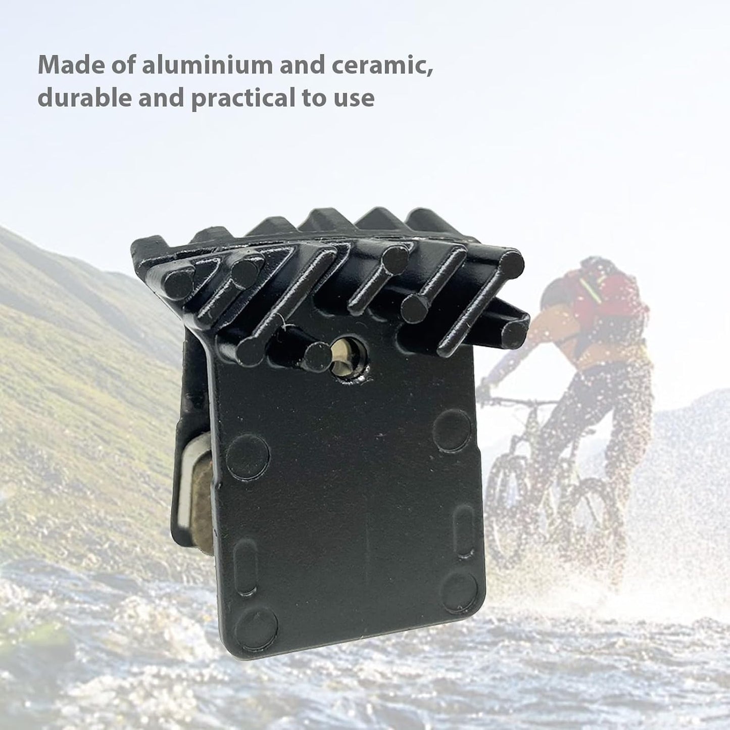 Bike Disc Brake Pads Cooling Fin Spring Set Wear Resistant PJ0224 B0DT47DNQY
