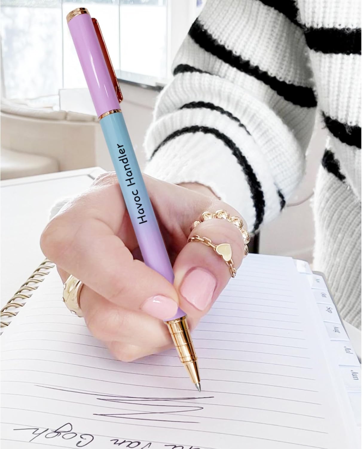 Motivational 3-Pack Gel Ink Pen Set – Chaos Coordinator Office Pens