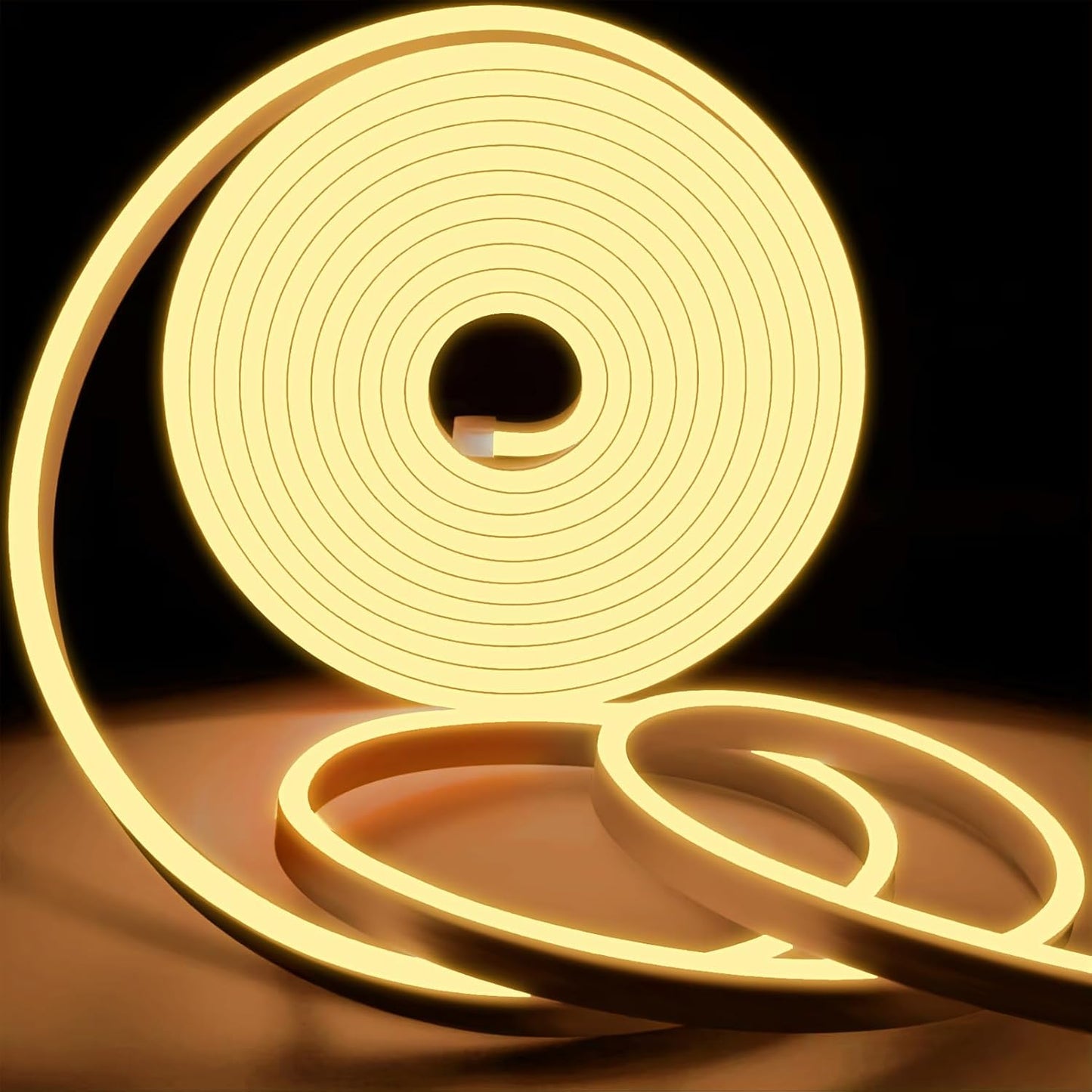 KSIBNW Outdoor Waterproof Flexible LED Strip Cuttable Rope B0B8BS1YLX