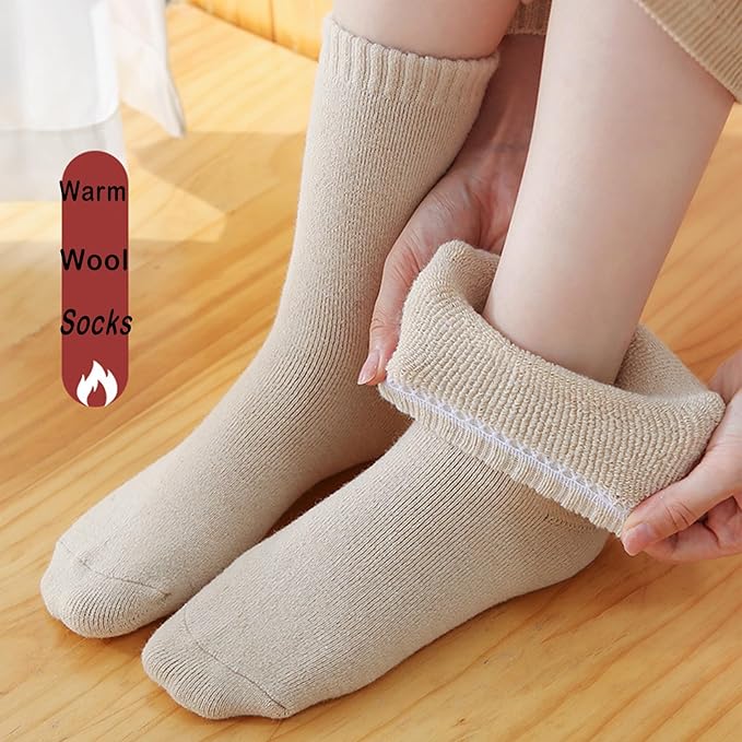 5 Pairs Thermal Socks Women Warm Winter Thick Soft UK 4-8 B0FHJZMGJ4