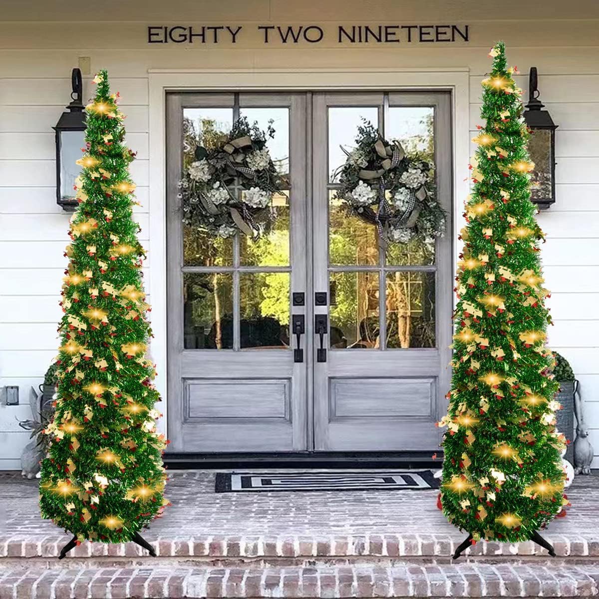 5ft Collapsible Artificial Christmas Tree – Easy Pop-Up Holiday Decor