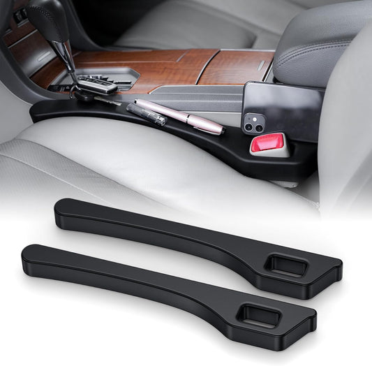 Set of 2 Universal Foam Car Seat Gap Fillers – Stops Items Dropping Between Seat & Console