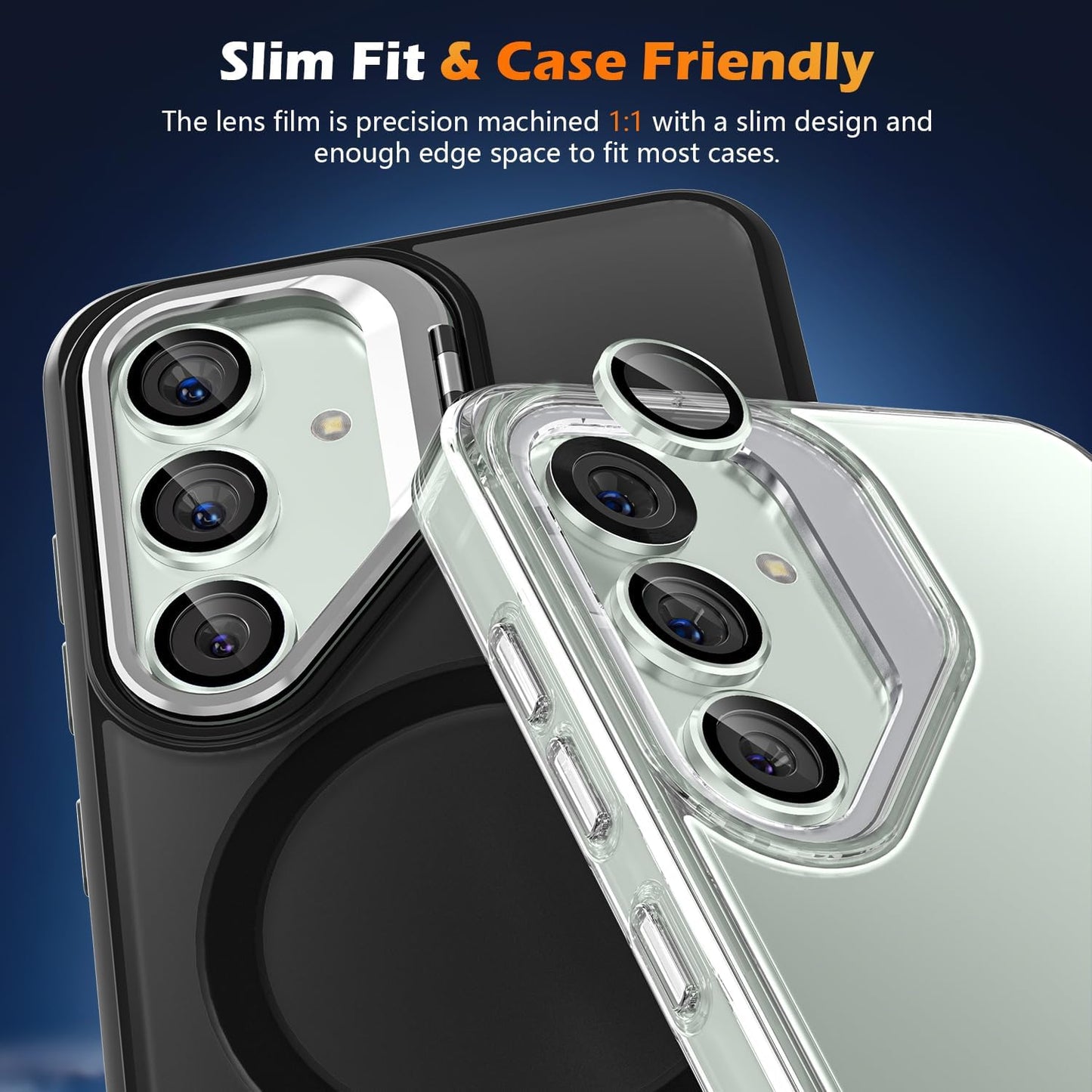imluckies Camera Lens Protector Anti Scratch Individual Galaxy S25 Camera Lens