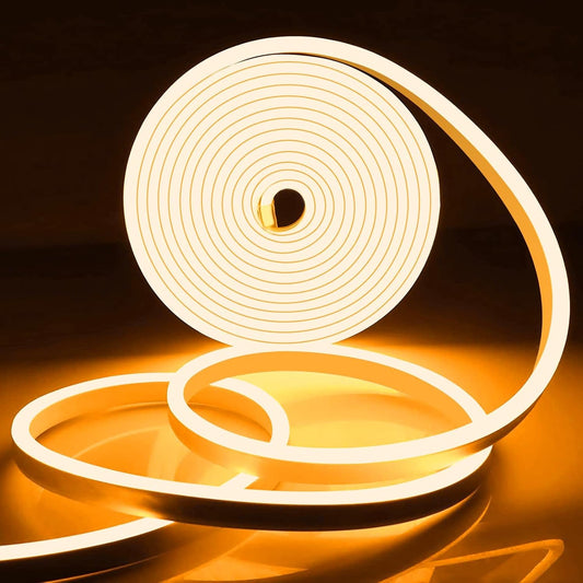 GAABUTEMA 5 m LED Neon Rope Light – Even, Flexible Ambient Glow
