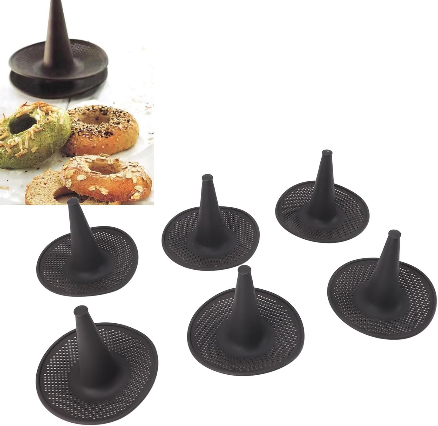 Aoveew Chimney Chiffon Cake Silicone Baking Mould Non Stick