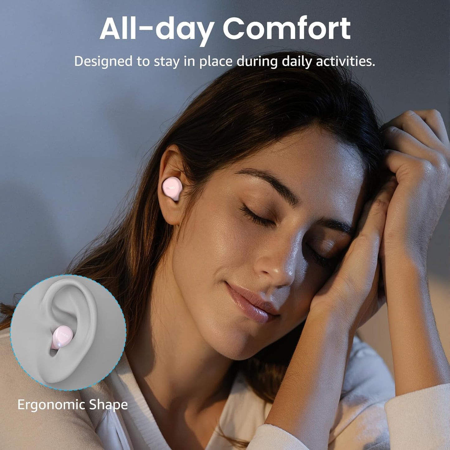 TOZO A1 Mini Wireless Earbuds Bluetooth 5.3 In‑Ear Headphones IPX5 Waterproof