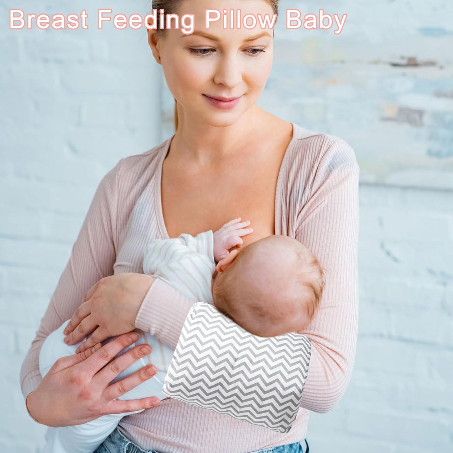 DAWRIS Nursing Pillow B0D1QLWBD4 – Ergonomic Cotton Baby Breastfeeding Cushion UK