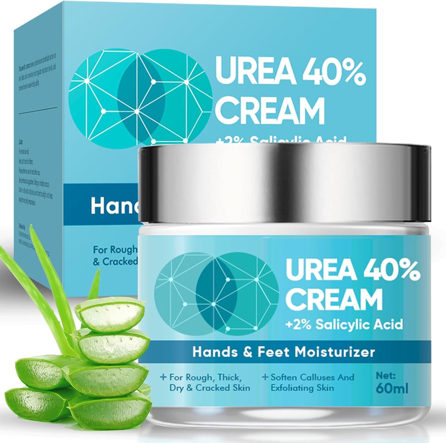 40% Urea Cream with Hyaluronic Acid & Aloe Vera – Deep Moisture for Dry Ski