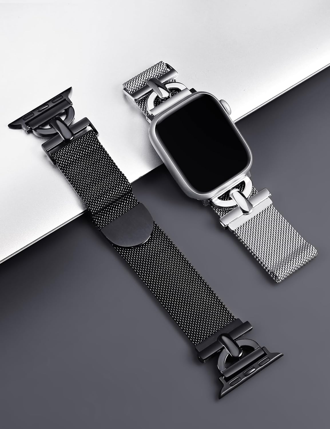 BEEXI Magnetic Adjustable Replacement Watch Strap Compatible Band