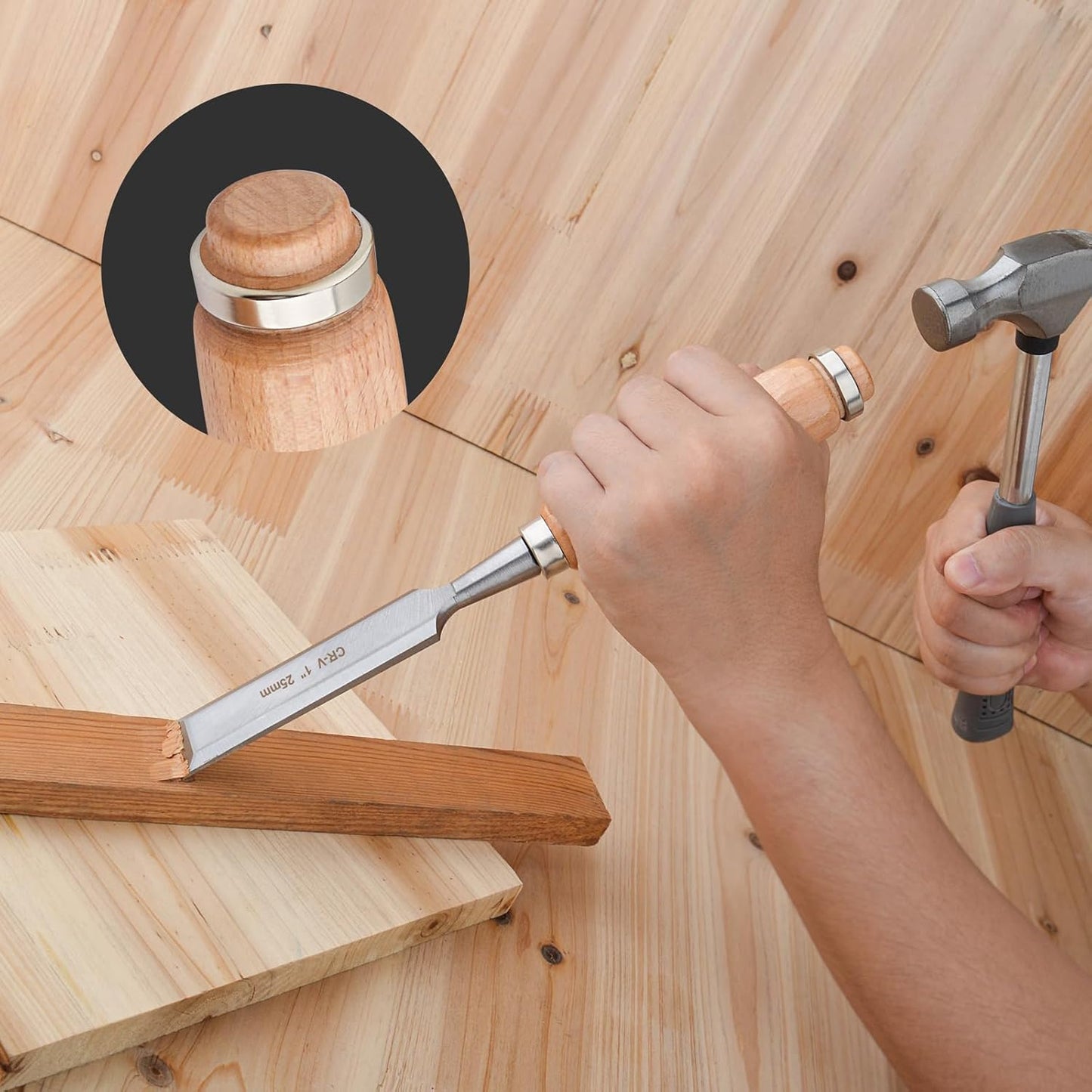 Gunpla Woodworking Chisel Single Wood Carving Tool DIY