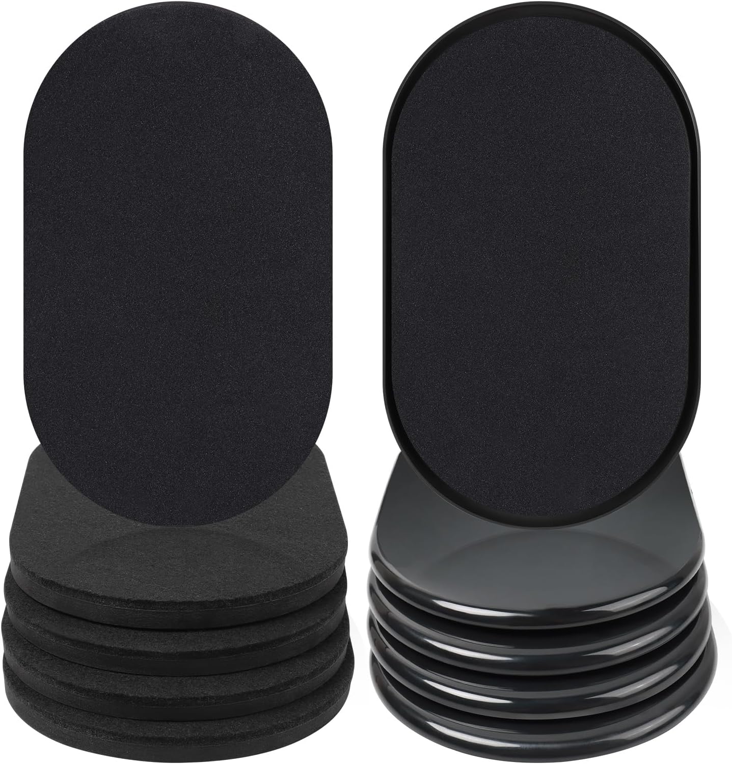 8 Pack Reusable Furniture Movers Sliders Heavy Duty