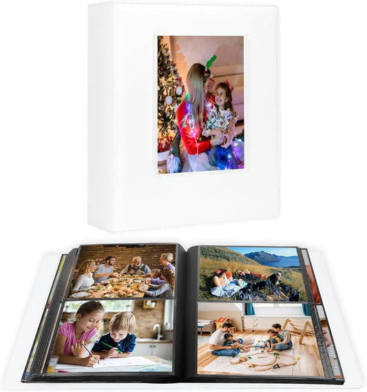 272‑Pocket Leather Photo Album 7×5 Landscape