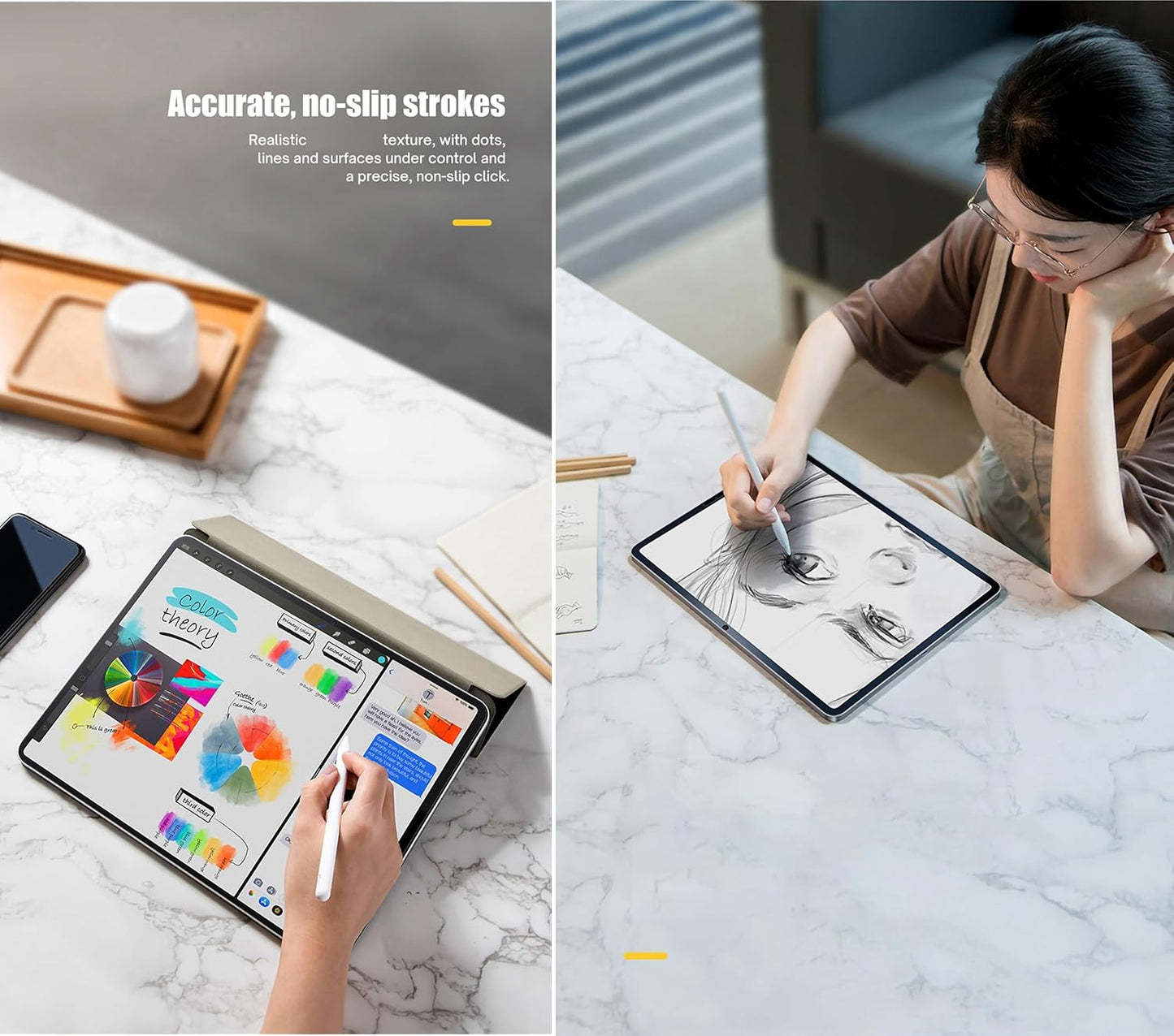 Matte Paper Texture Hydrogel Screen Protector iPad Pro 11 2024 2 Pack B0DPZV5J6W