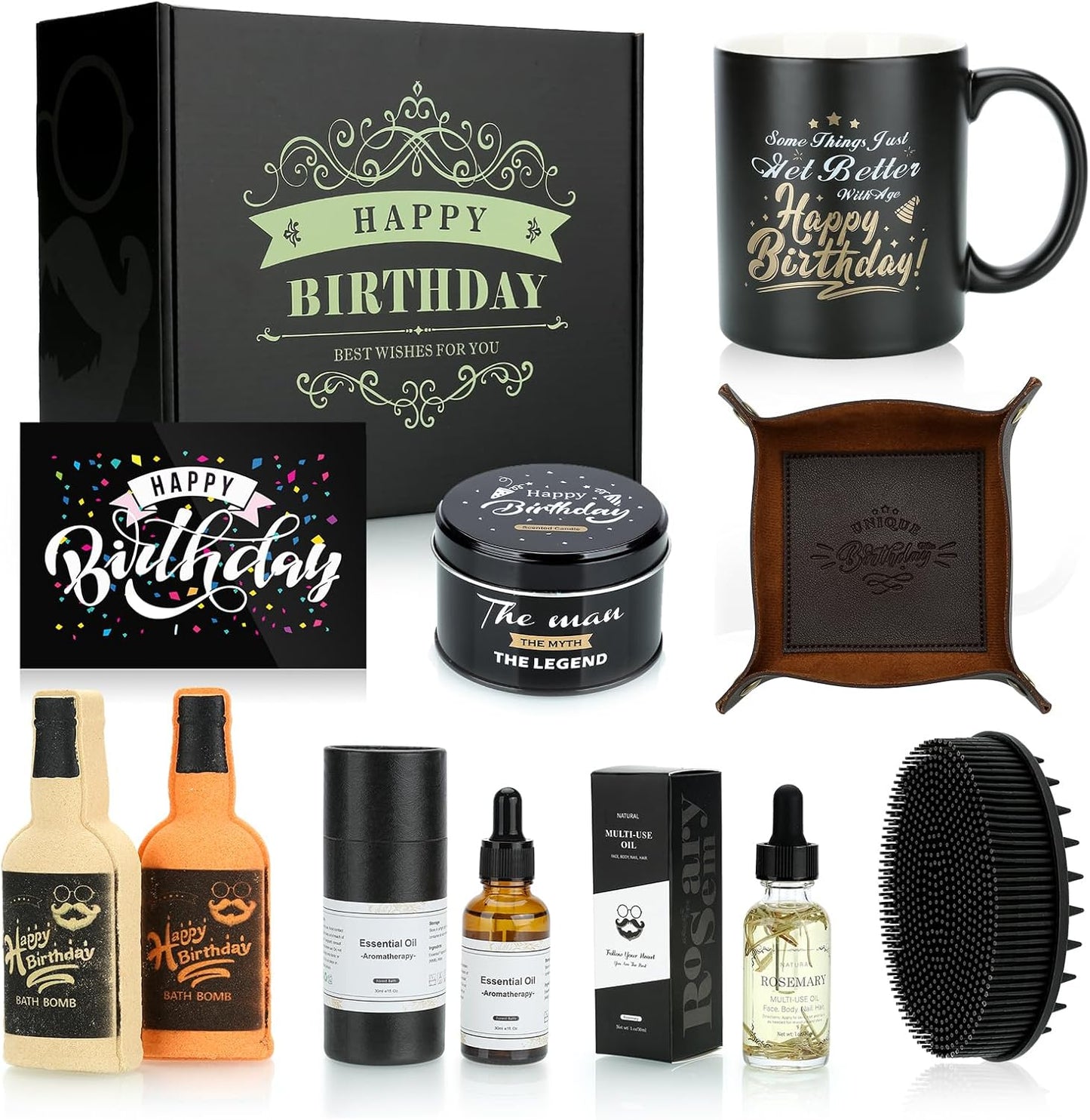 Humorous Men’s Birthday Gift Hamper – Gifts for Dad, Husband, Brother & Friend