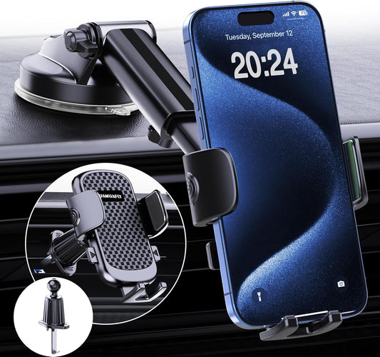Car Phone Holder Windscreen Dashboard Vent Mount Universal Mobile Stand