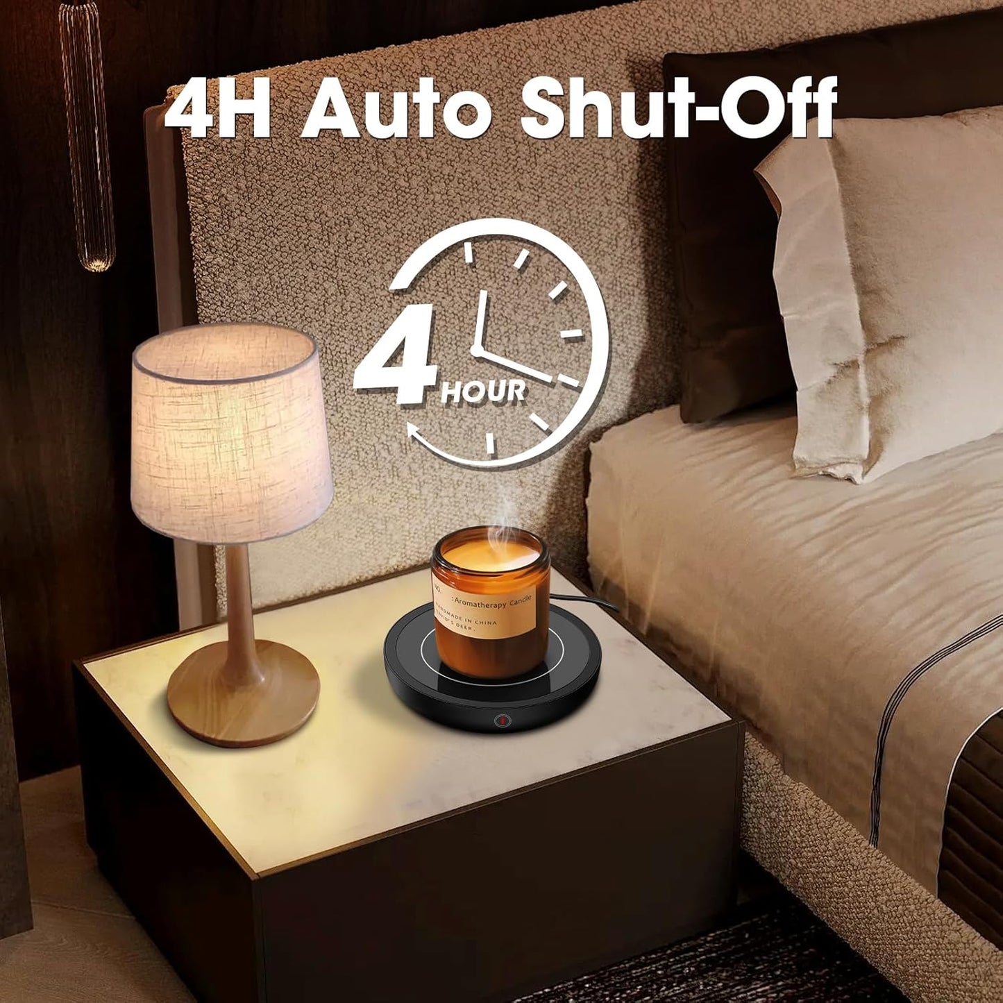 Electric Mug Warmer Coffee Cup Heater Desk Temperature Control USB MW401