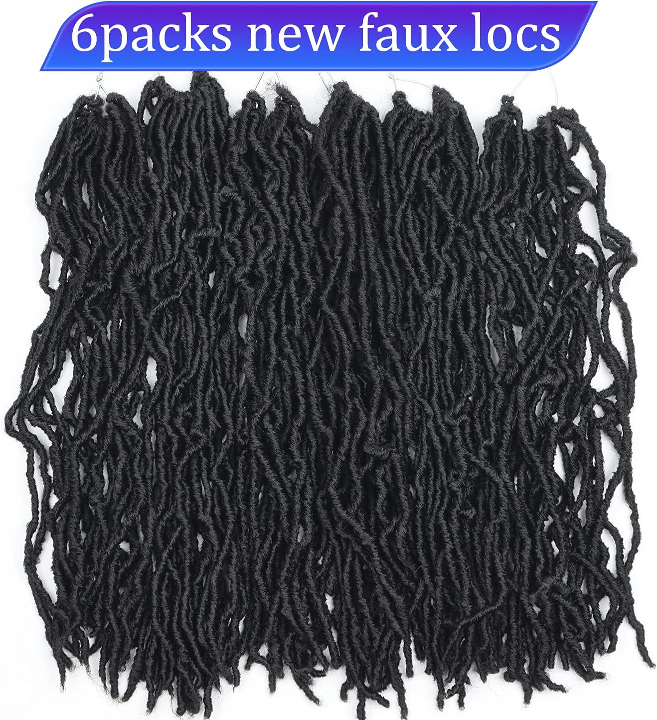 Crochet Pre Looped Goddess Box Braids Synthetic Hair Extensions