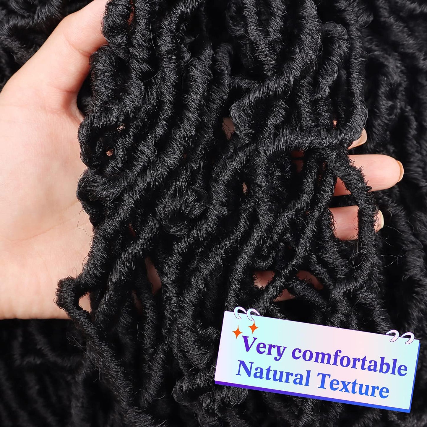 Crochet Pre Looped Goddess Box Braids Synthetic Hair Extensions