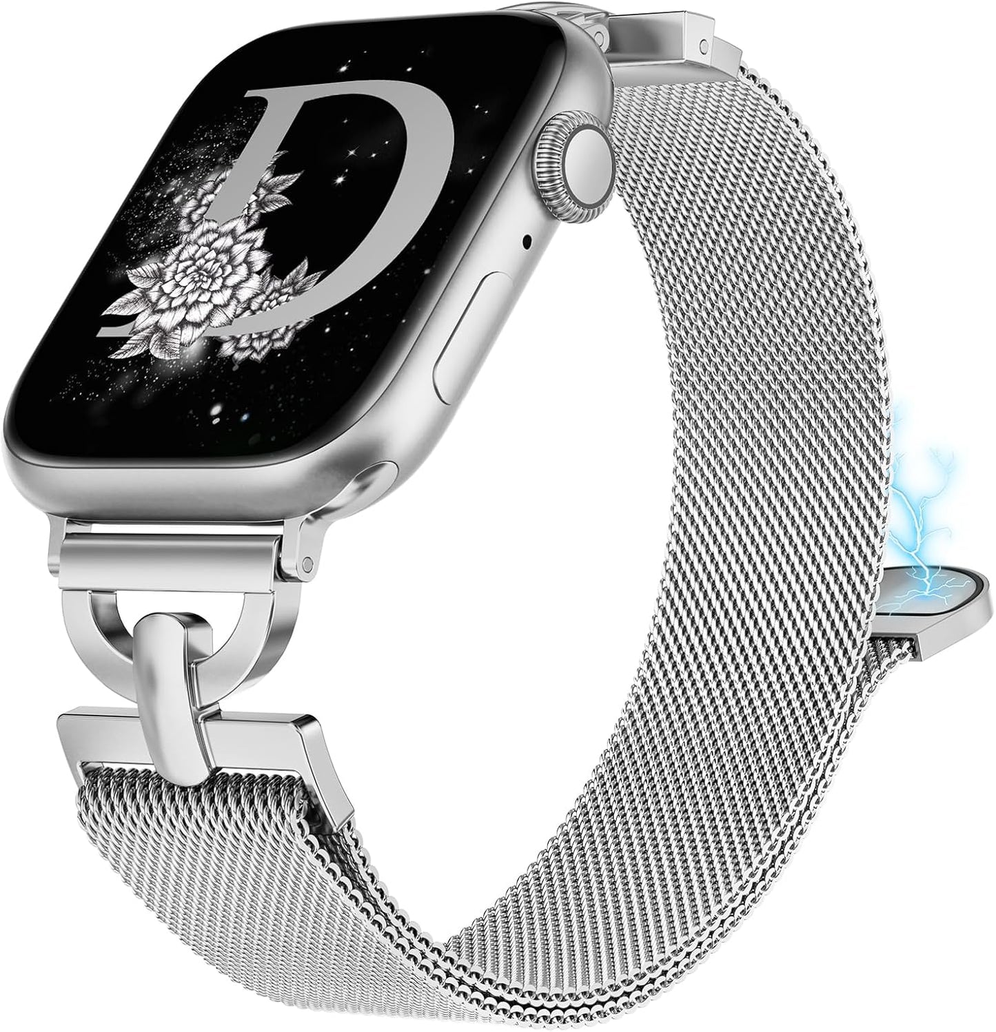 BEEXI Magnetic Adjustable Replacement Watch Strap Compatible Band