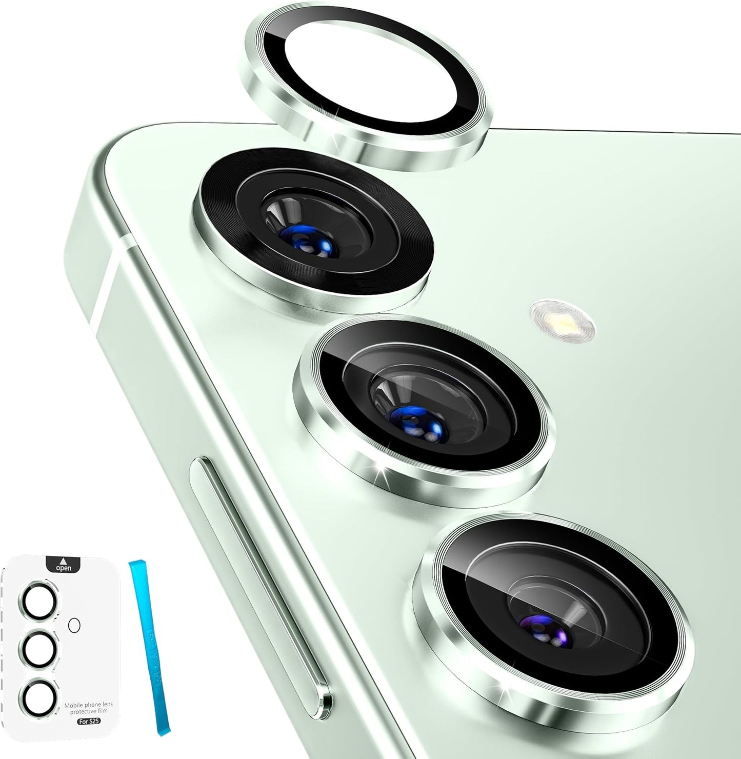 imluckies Camera Lens Protector Anti Scratch Individual Galaxy S25 Camera Lens