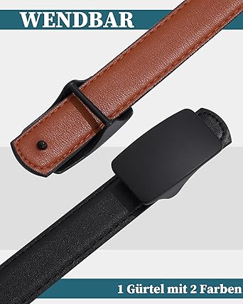 Kajeer Kids Reversible Belt Black Brown School Uniform PU Leather