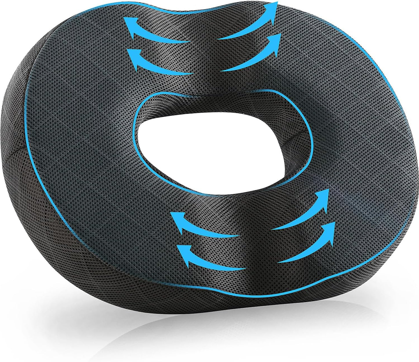 Gel Donut Cushion for Hemorrhoids & Tailbone Pain Relief