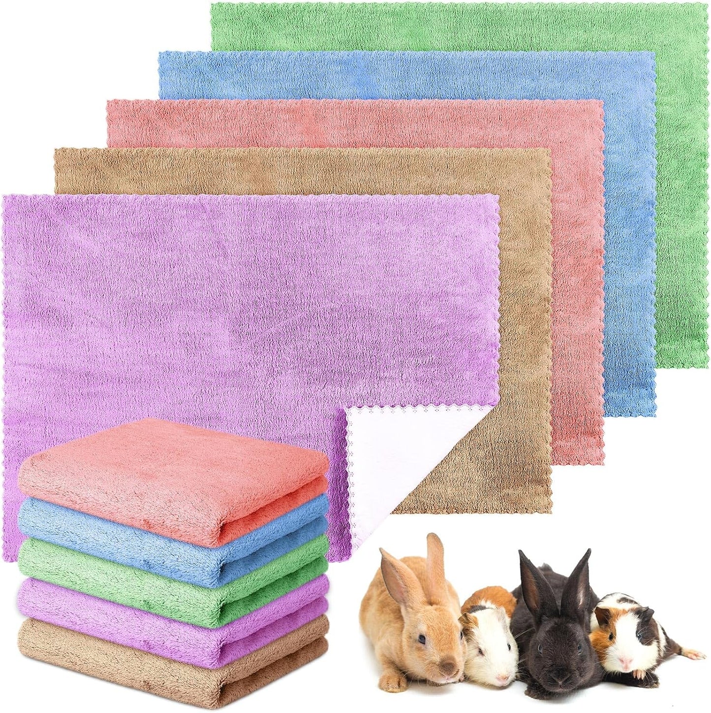 Panelee Guinea Pig Cage Liners Waterproof Pee Pads 10 Pack