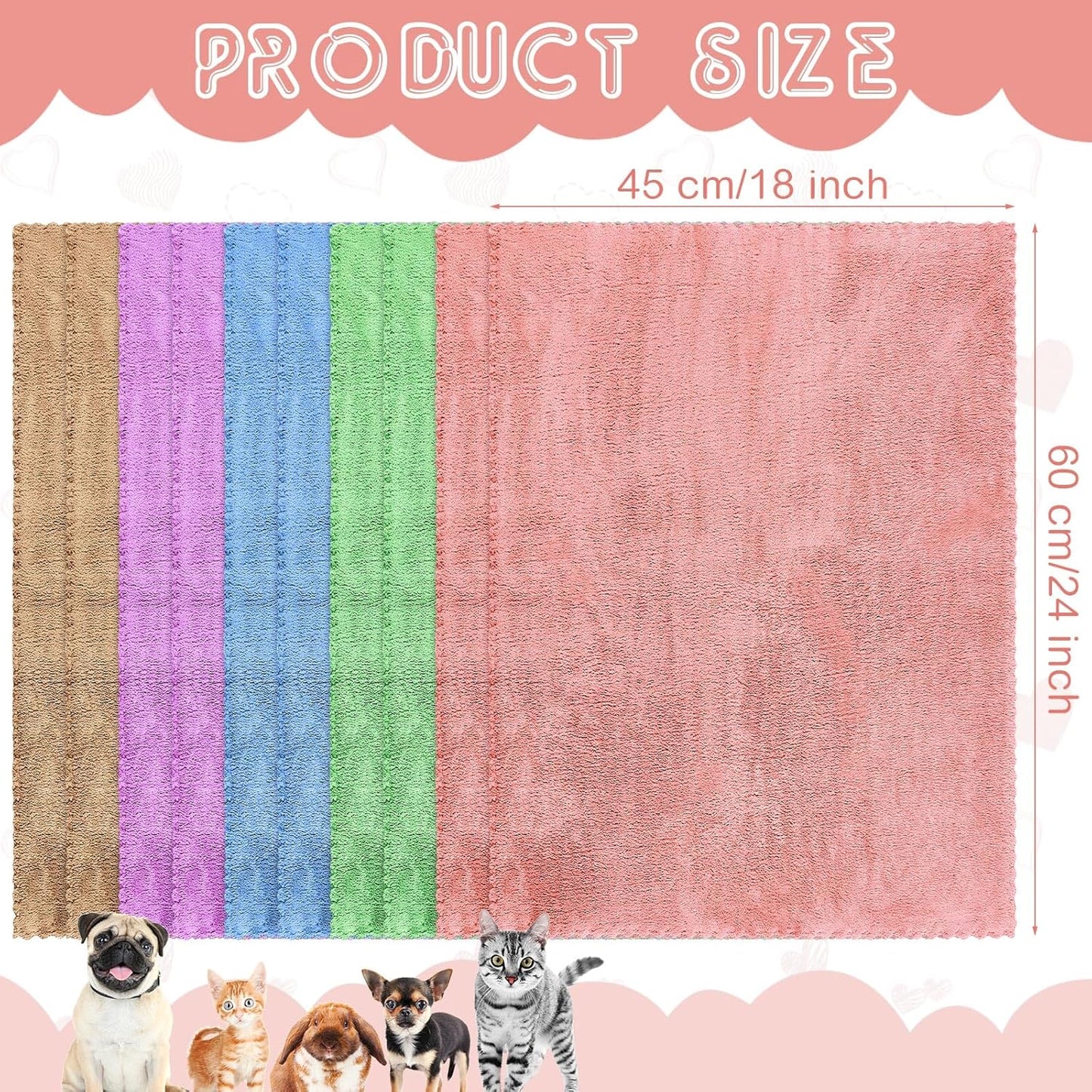 Panelee Guinea Pig Cage Liners Waterproof Pee Pads 10 Pack