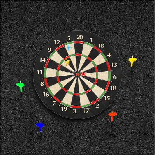 4-Piece Dart Board Wall Protector Felt Set