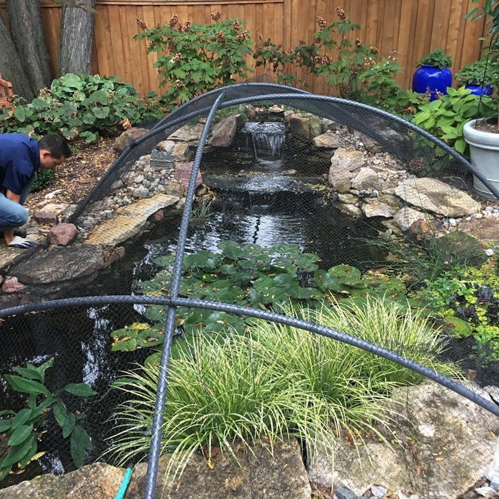 Pond Netting Fine Mesh Leaf Cover Protect Koi Fish Birds - Size Options