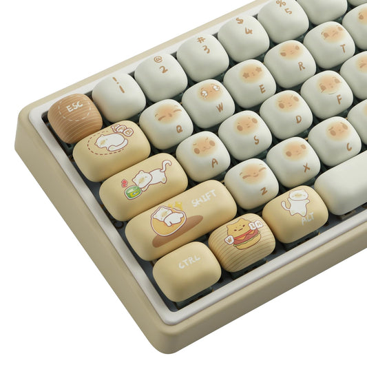 137 Key PBT Keycap Set MOG Profile Dye Sublimation Mechanical Keyboard