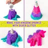 GirlZone Unicorn Kingdom Sand Kit – Creative Squishy Sand Craft Set