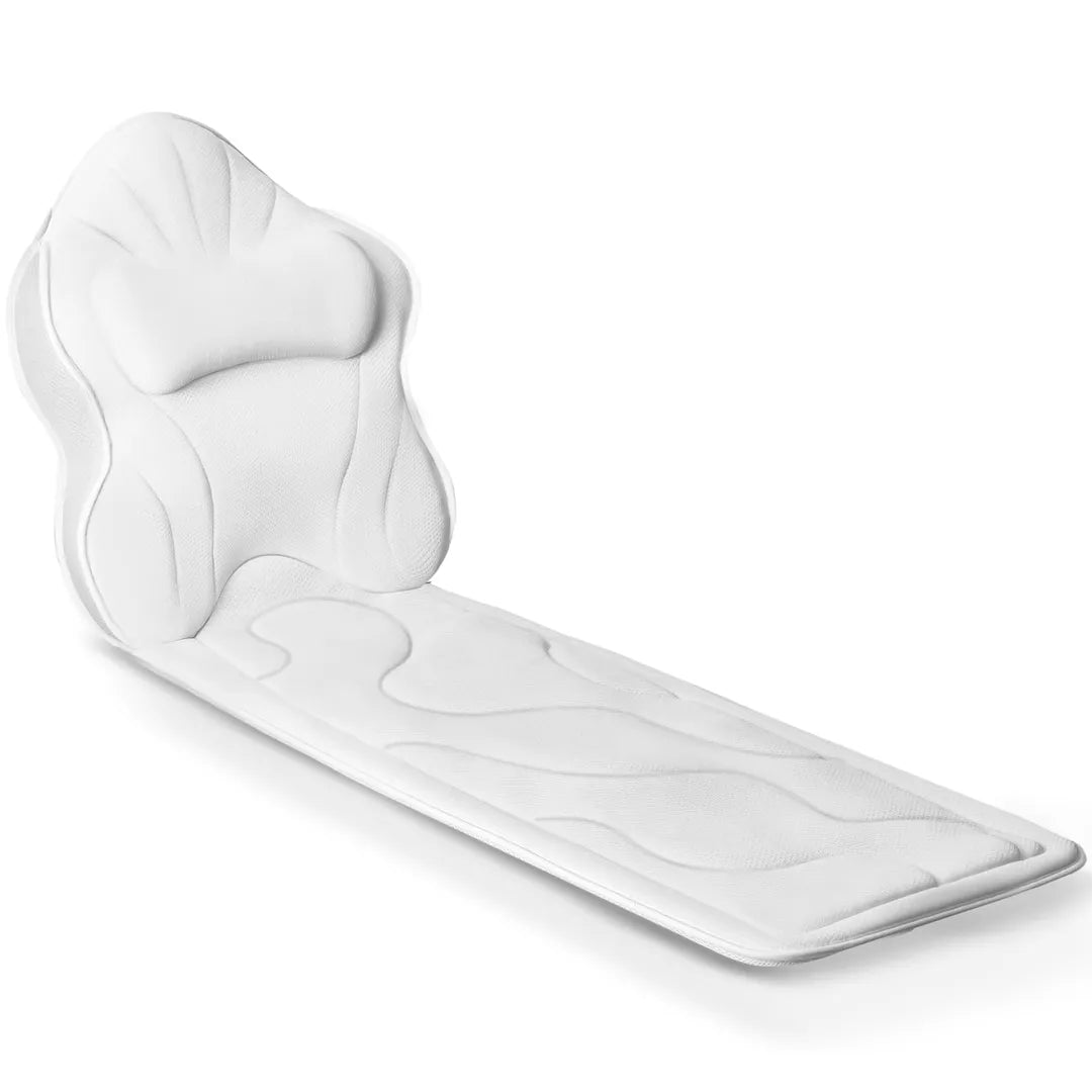Luxury Full Body Bath Pillow Spa Cushion Headrest Neck Back Support